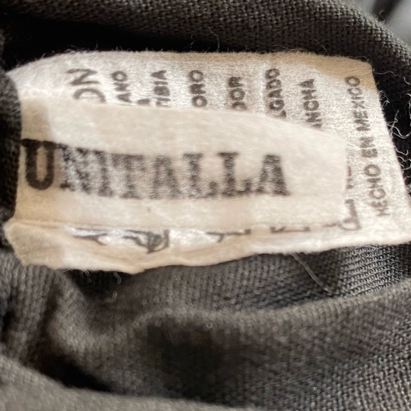 BEAUTIFUL🌻SUNFLOWERS🖤BLACK MEXICAN EMBROIDERED OFF SHOULDER MIDI DRESS 🌟NEW🌟 - Picture 14 of 16